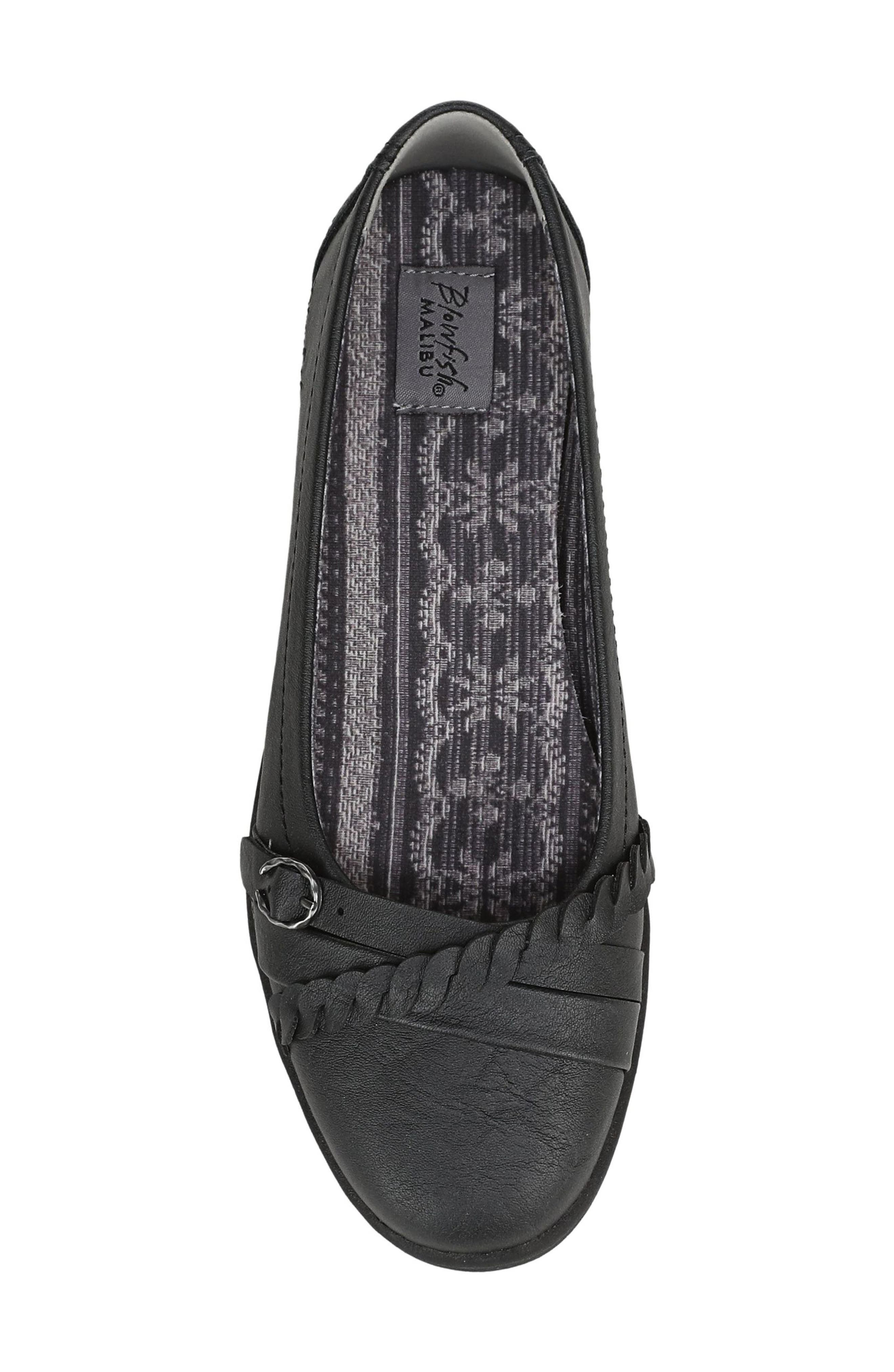 Blowfish Malibu Parisian Flat, Alternate, color, Black