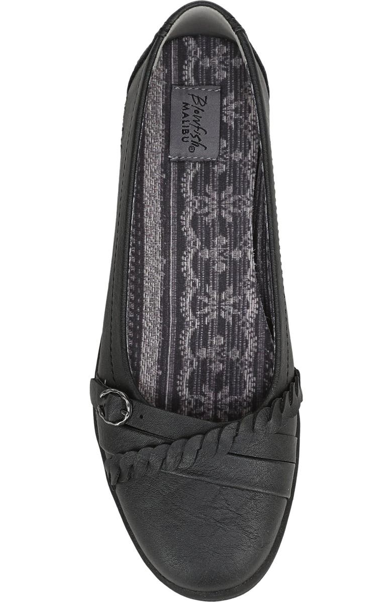 Blowfish Malibu Parisian Flat, Alternate, color, Black