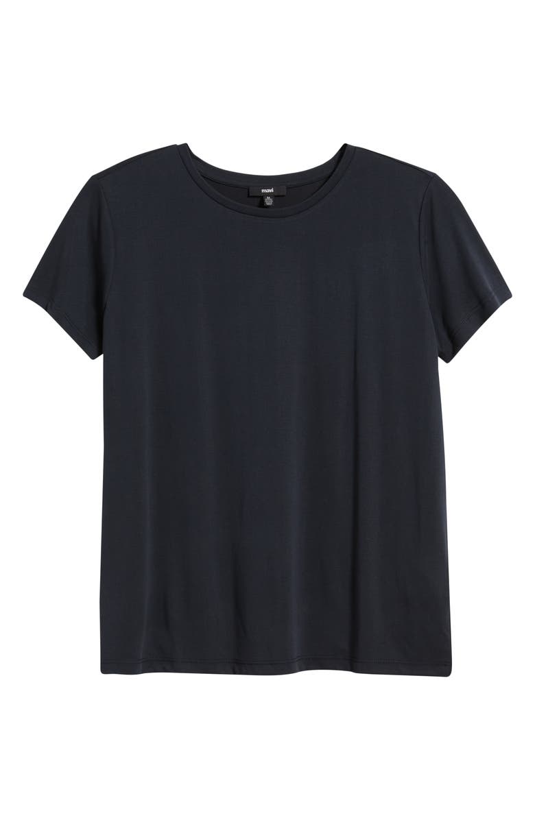 Mavi Jeans Short Sleeve Relaxed Fit T-Shirt, Alternate, color, Black