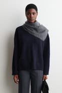 COS Cashmere Mock-Neck Sweater