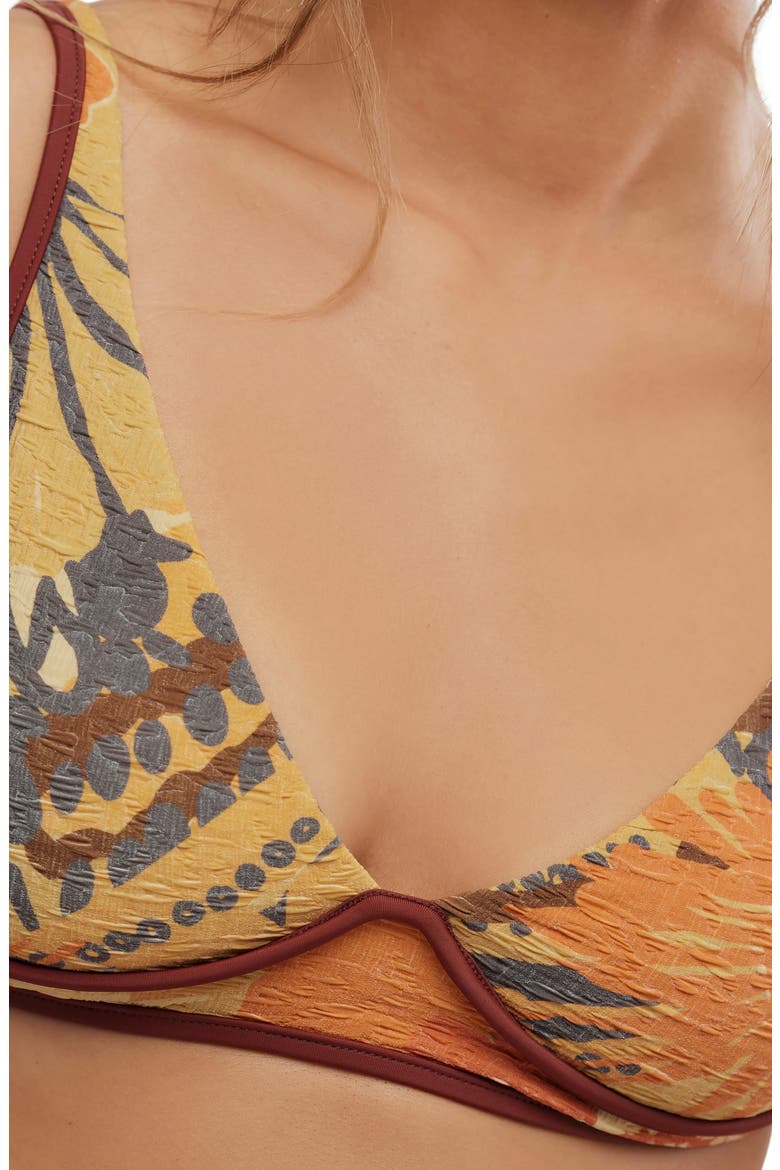 Printed Tonya Bikini Top, Alternate, color, BOSSA NOVA BLOOMS
