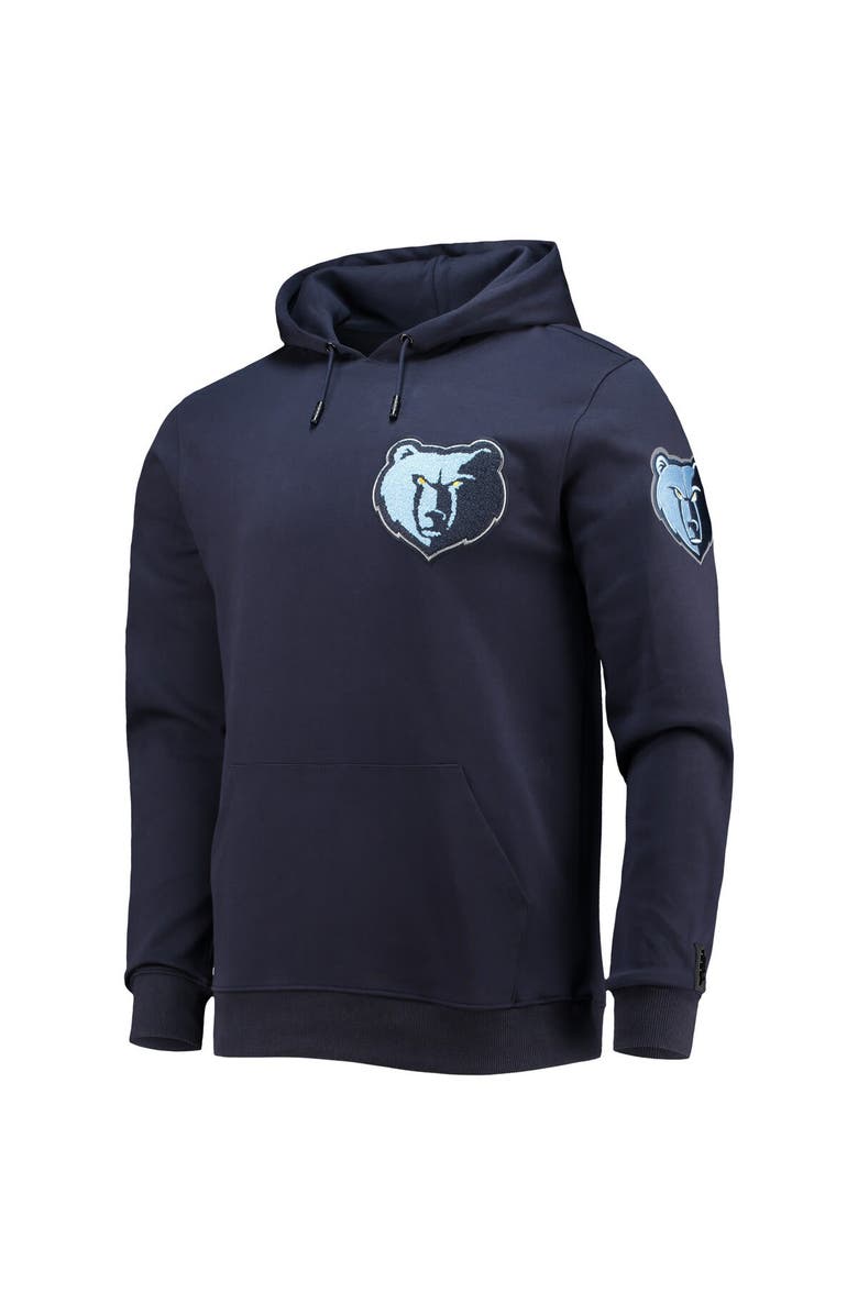 PRO STANDARD Men's Pro Standard Navy Memphis Grizzlies Logo Pullover Hoodie, Alternate, color, 