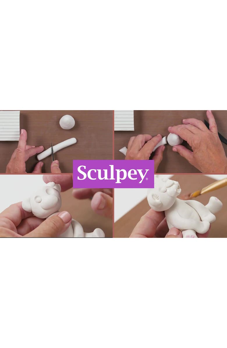 Sculpey Original Sculpey Clay White 1.75 lb Polymer, Alternate, color, Multicolored