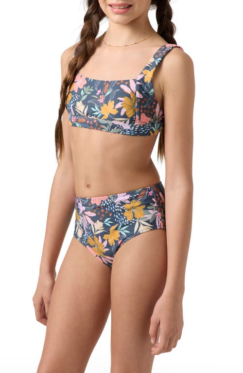O'neill Kids' Mila Two-piece Swimsuit In Gray