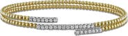 Julianna B. Diamond Bangle 14k Two-Tone