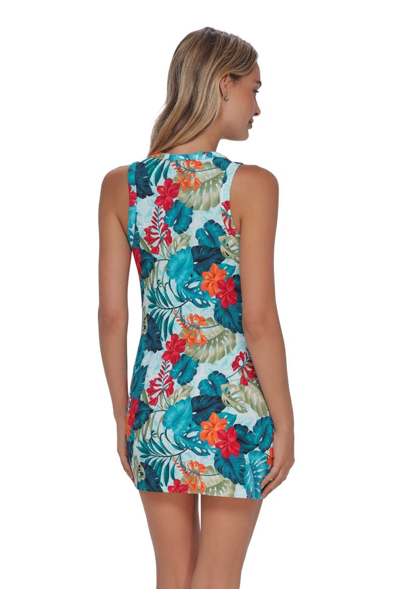 Giovanna Cover-up Dress, Alternate, color, Tiki Tango Rib