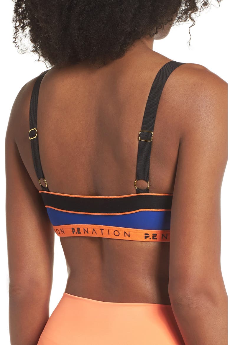 The Alignment Sport Bra, Alternate, color, NAVY