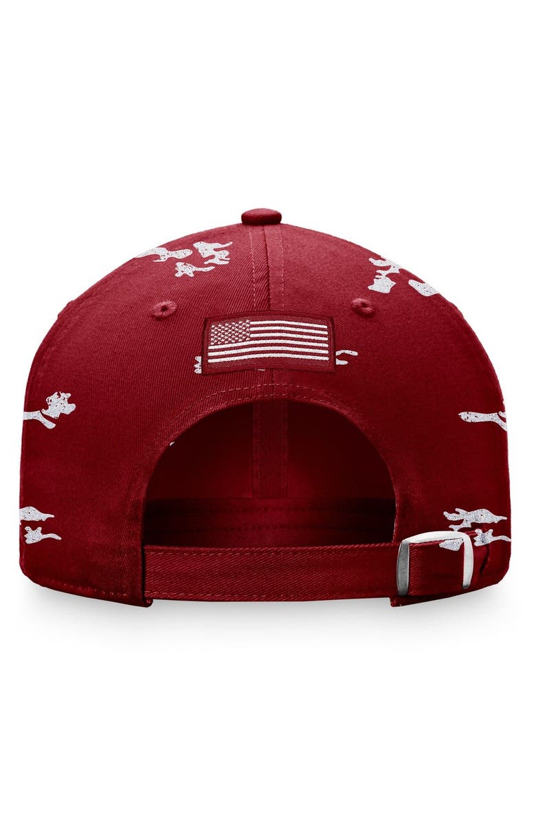 TOP OF THE WORLD Women's Top of the World Maroon Arizona State Sun Devils OHT Military Appreciation Betty Adjustable Hat, Alternate, color, Maroon