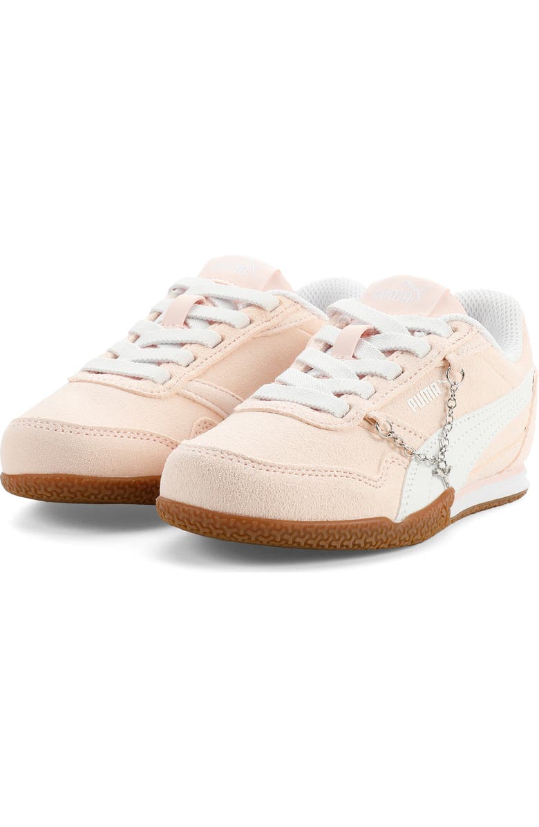 PUMA Kids' Bella Donna Metallic Sneaker, Main, color, Frosty Pink/ Puma White