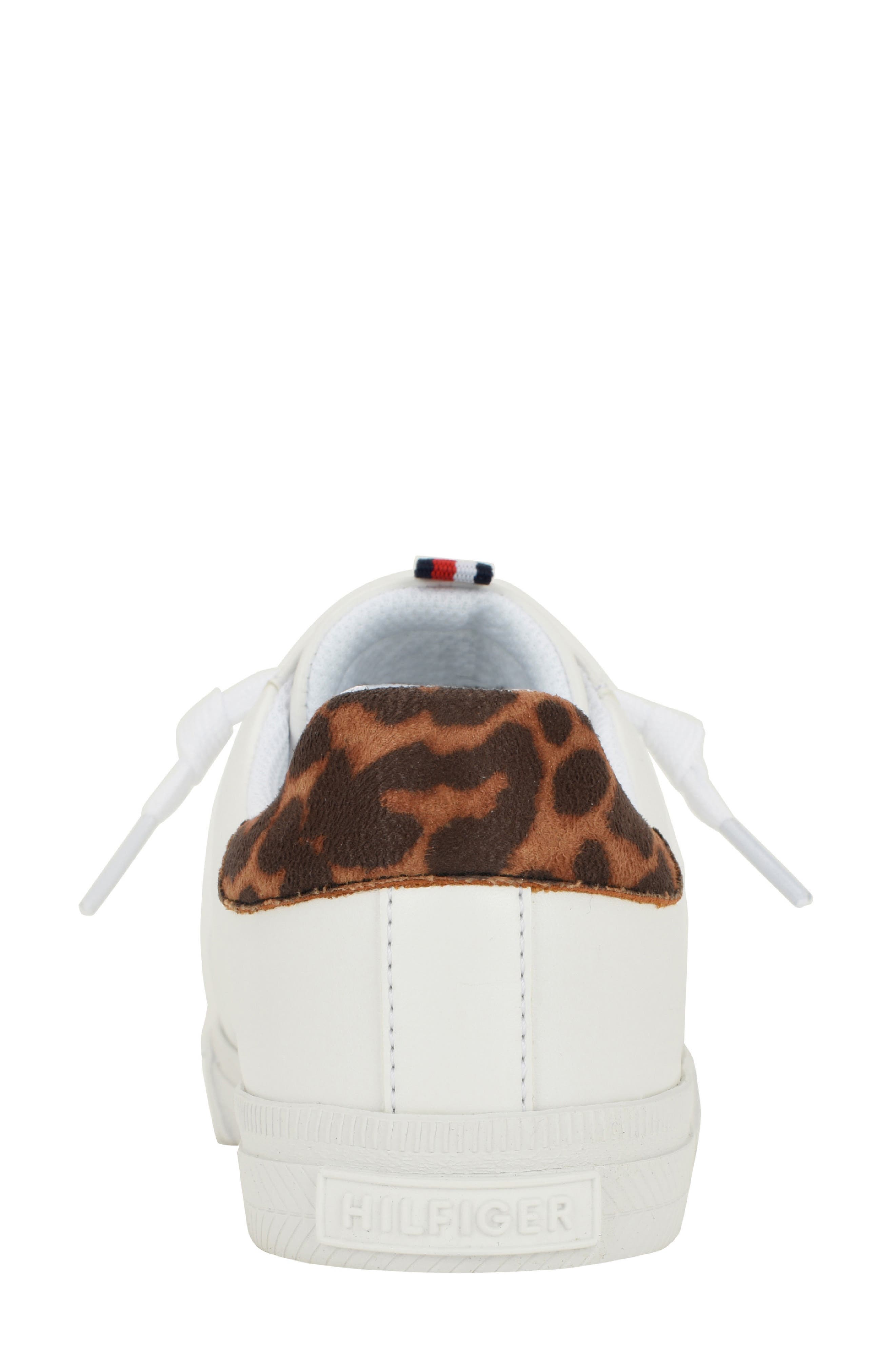 Lustina Sneaker, Alternate, color, WHITE/ TAN MULTI