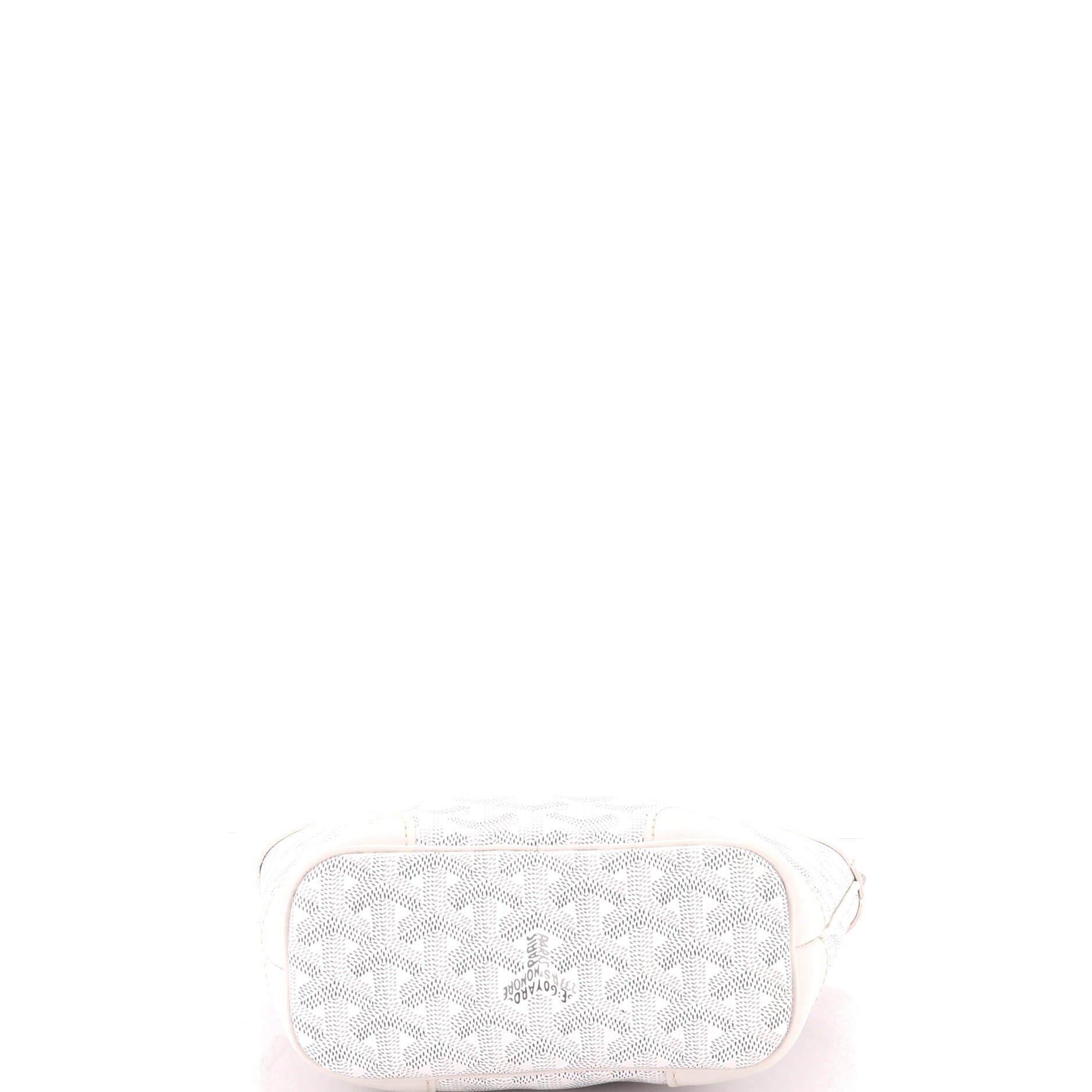 Beluga Bag Coated Canvas Mini, Alternate, color, White