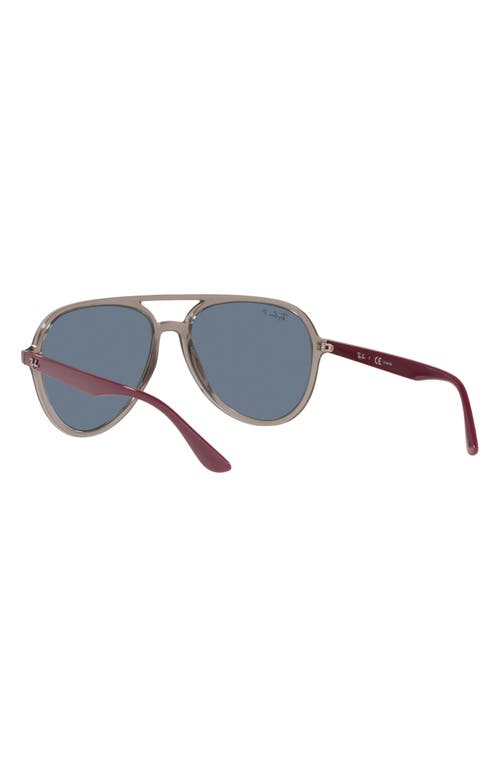 Ray Ban Ray-ban 57mm Polarized Aviator Sunglasses In Multi
