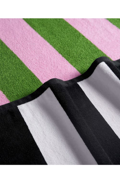 Juicy Couture Stripe Cotton Beach Towel
