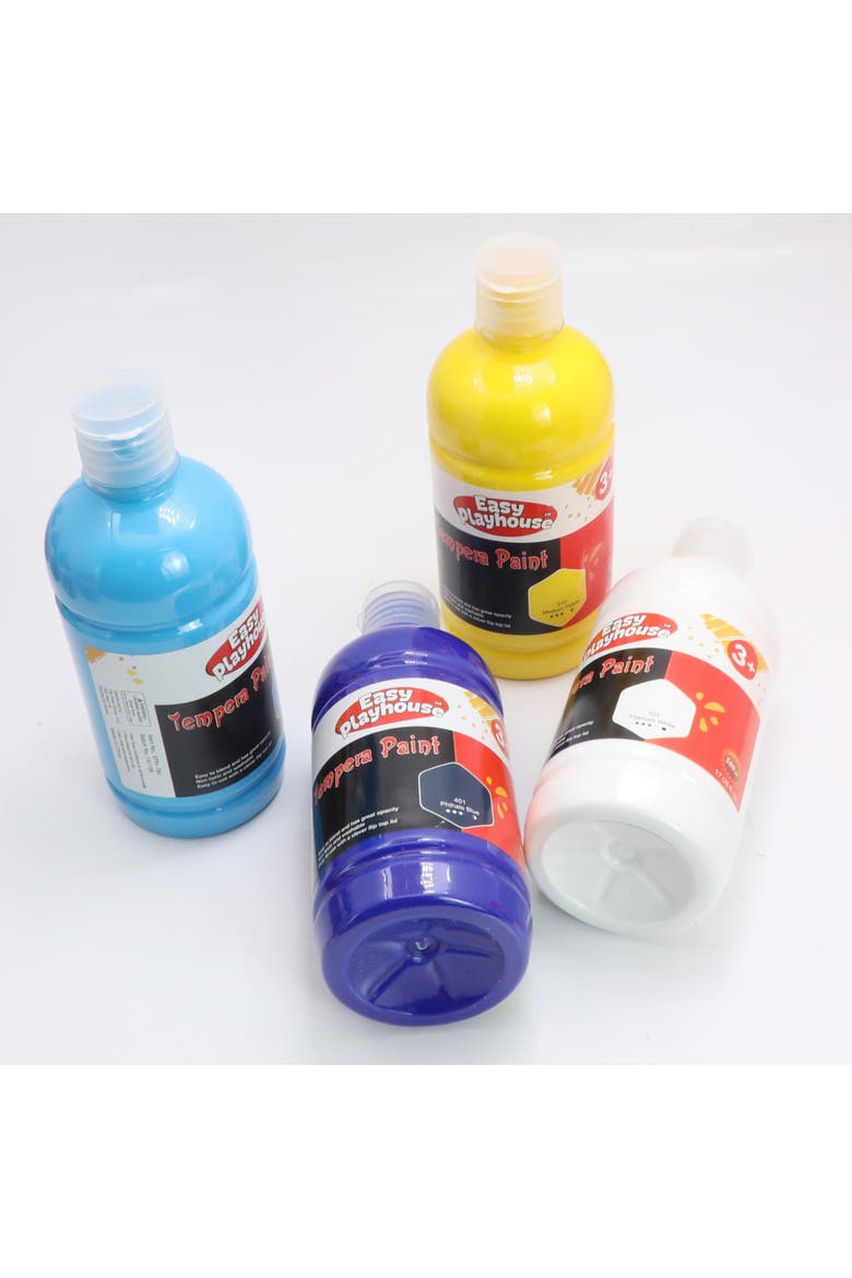 10 Pack 16oz Washable Tempera Paints, Alternate, color, Multicolored