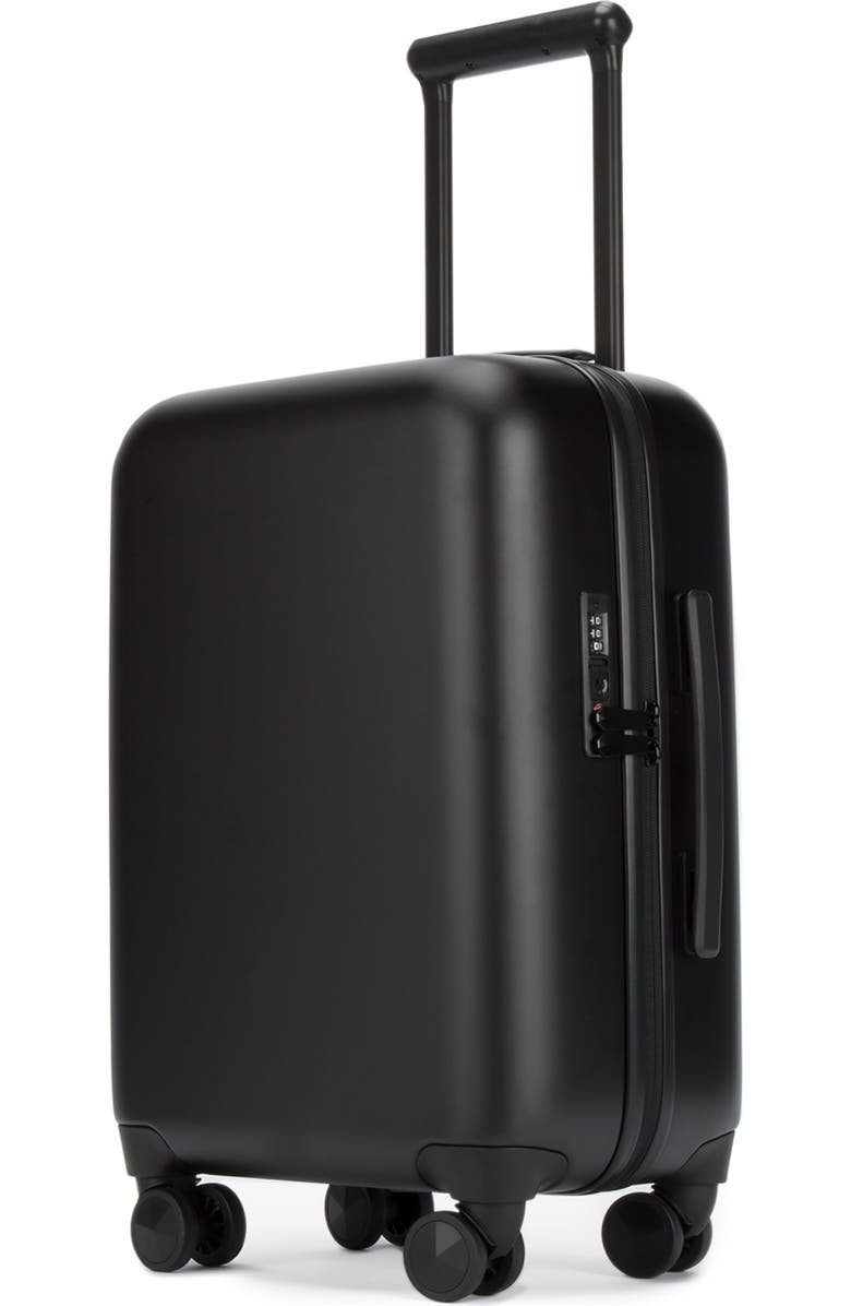 Rebecca Minkoff So Connected 22-Inch Charging Spinner Suitcase, Main, color,