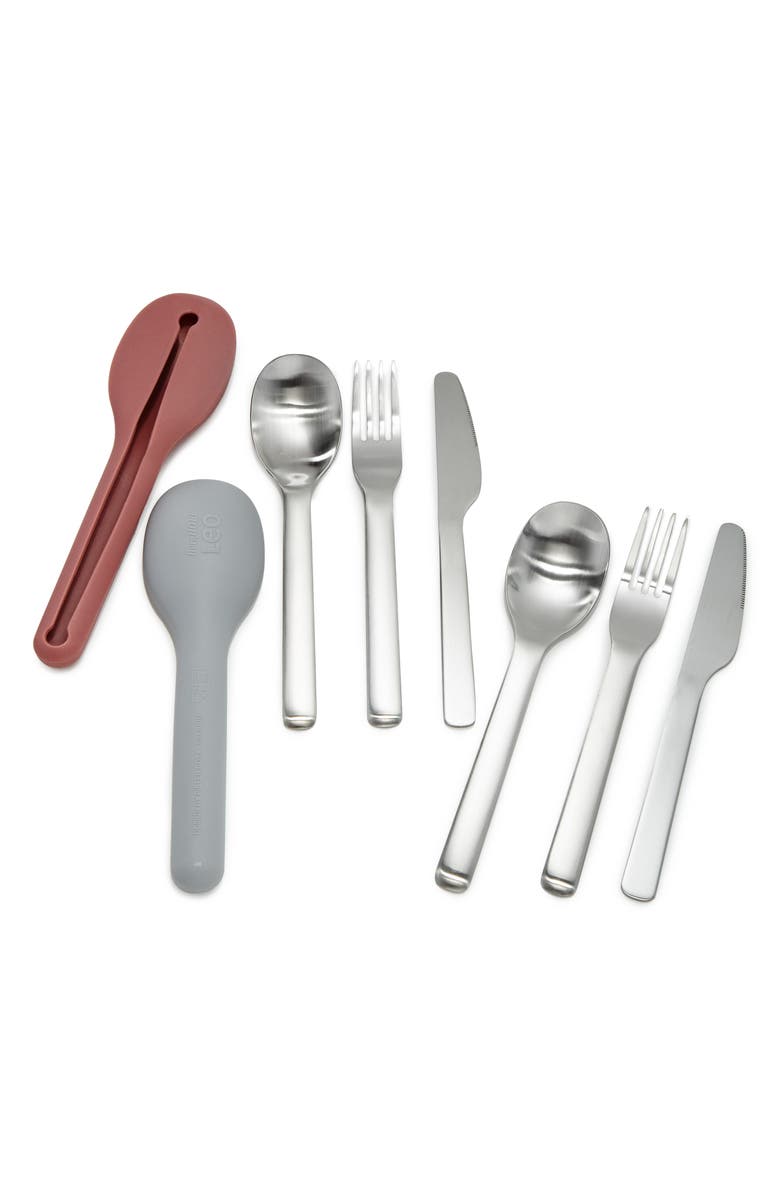 BergHOFF Leo 8-Piece Travel Flatware Set, Main, color, Multicolor