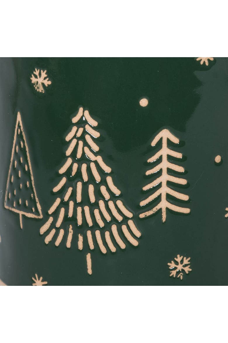 Evergreen Trees Mug, Alternate, color, Green