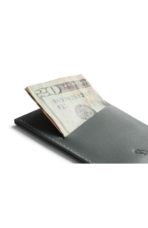 Bellroy Leather Card Case In Everglade