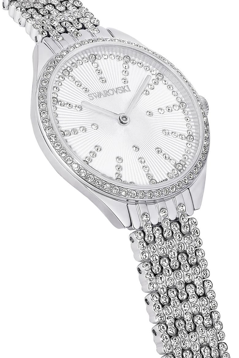 Attract Bracelet Watch, 30mm, Alternate, color, SILVER