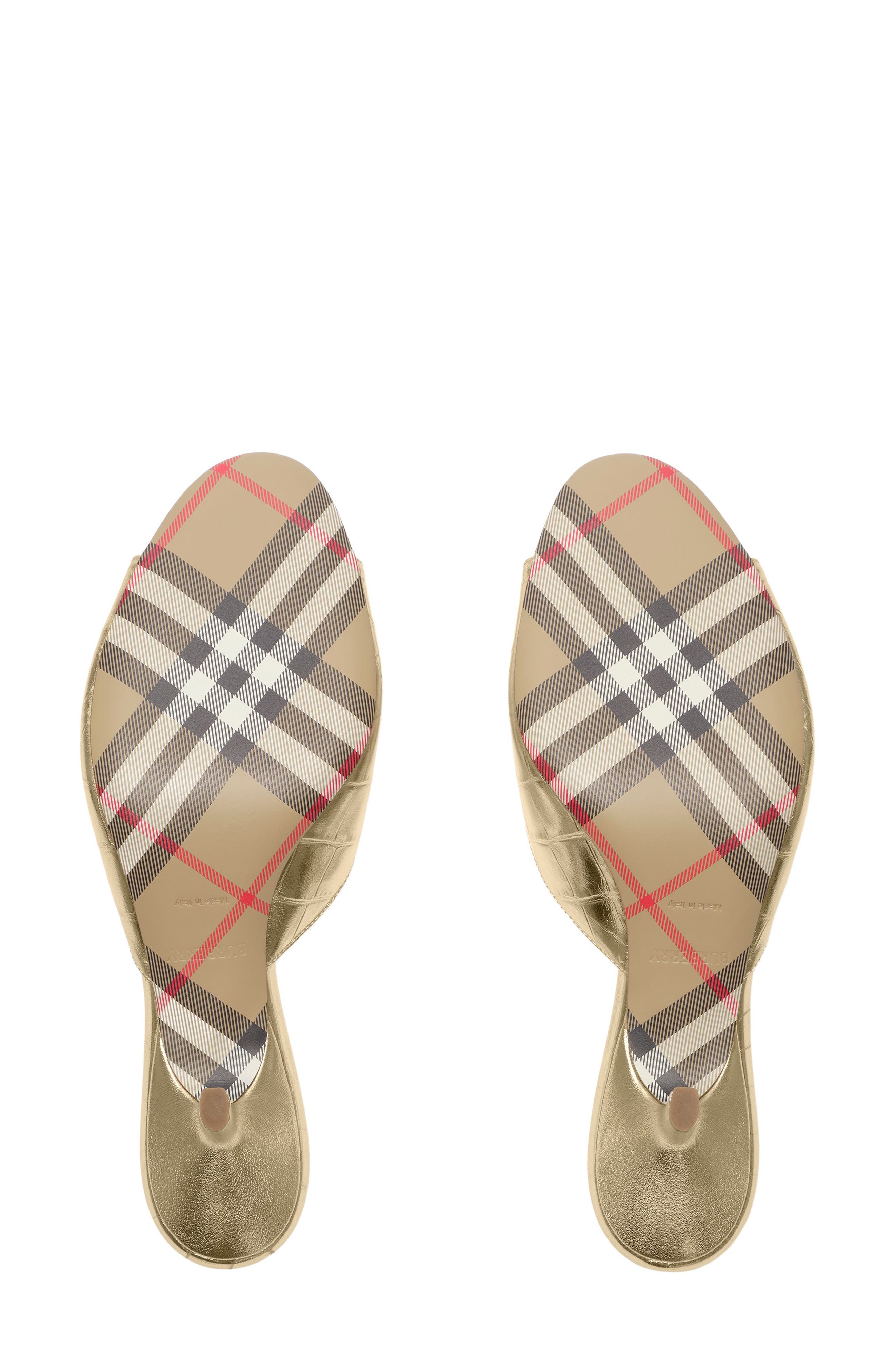 Mews Heeled Mule, Alternate, color, GOLD