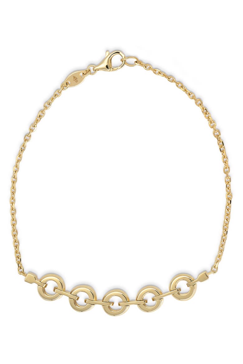 Cable Link Chain Bracelet in 14K Gold, Alternate, color, Yellow Gold