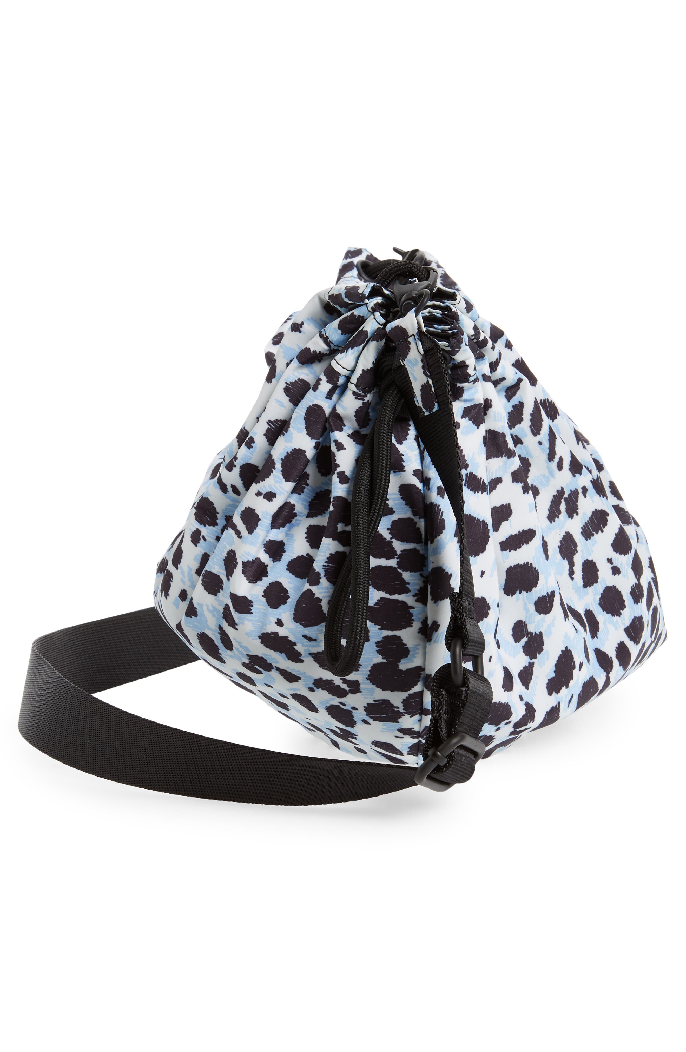 Ganni Recycled Polyester Shoulder Bag, Alternate, color, 