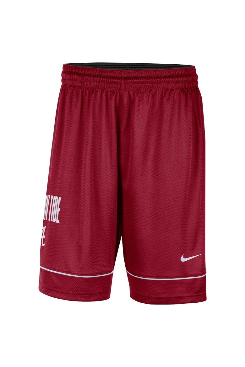 Men's Nike Crimson Alabama Crimson Tide Fast Break Performance Shorts, Alternate, color, Crimson