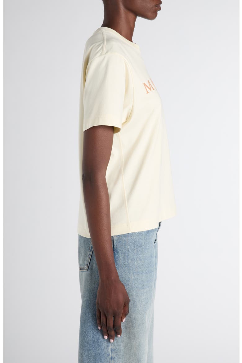 Jersey Logo T-Shirt, Alternate, color, CREAM