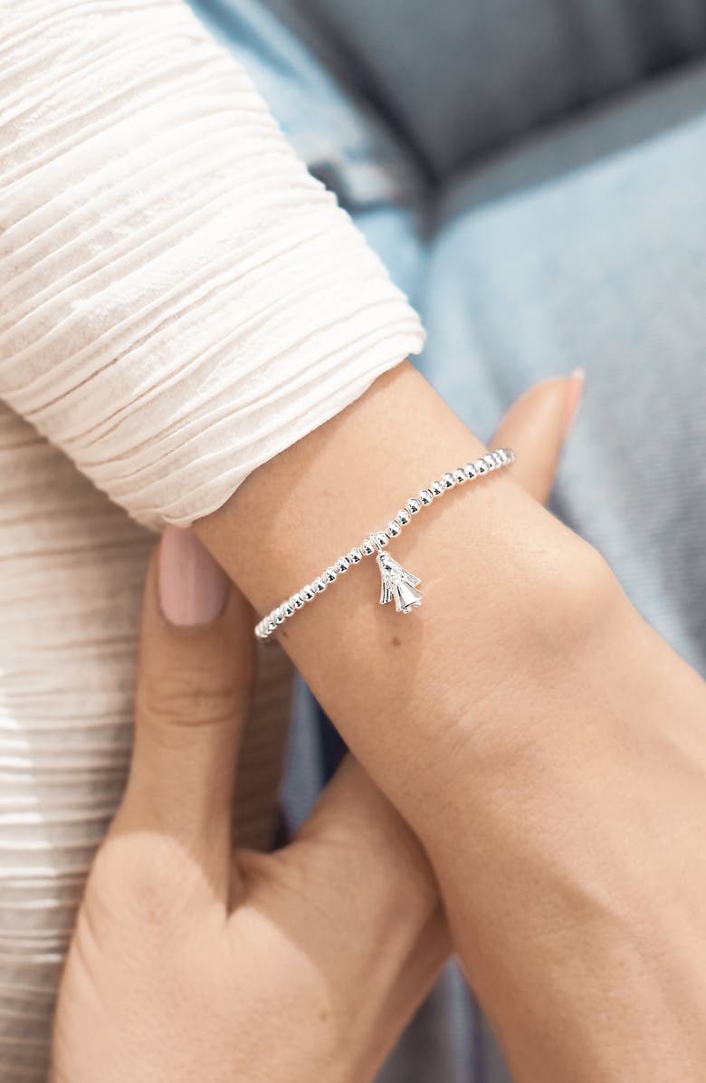 A Littles & Co A Little 'Guardian Angel' Bracelet, Alternate, color, Metallic Silver