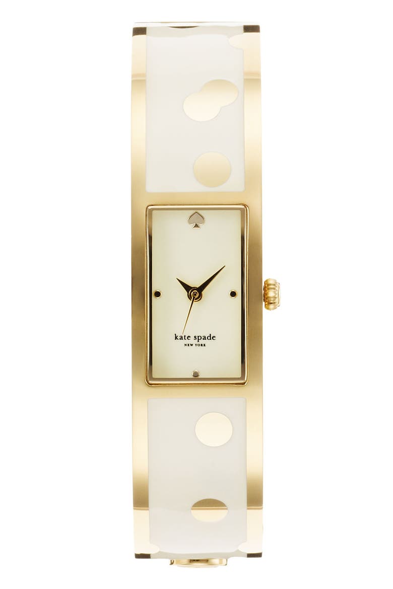 'carousel' bangle watch, 15mm x 16mm, Main, color, GOLD/ MULTI