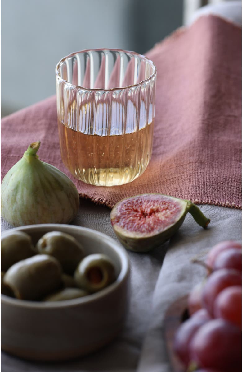 Fleck Kira Short Tumblers - Set of 4, Alternate, color, Clear