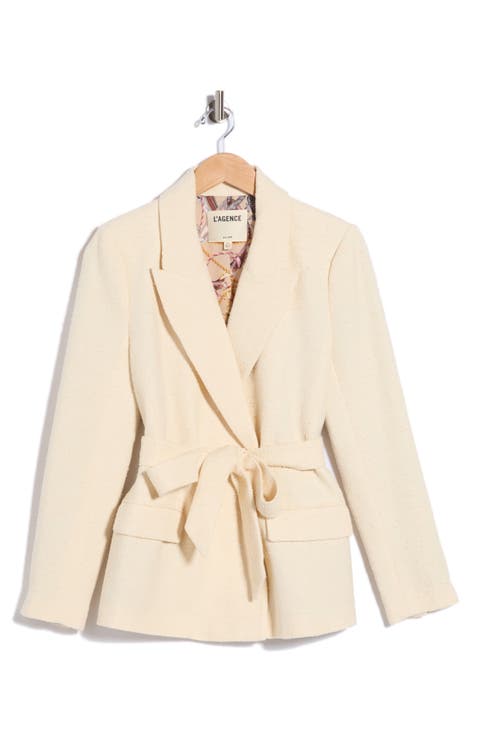 Jordana Wrap Belted Blazer