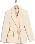 L'AGENCE Jordana Wrap Belted Blazer