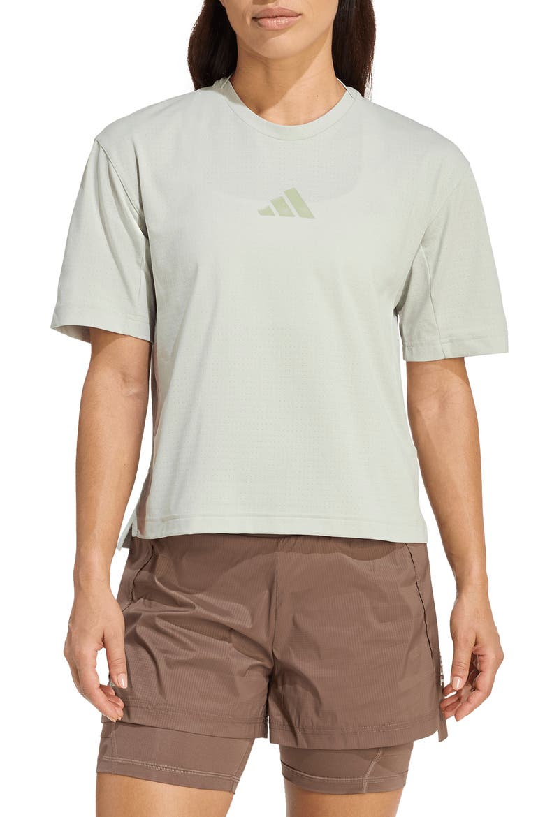 XPL Trail Performance T-Shirt, Main, color, HALO GREEN
