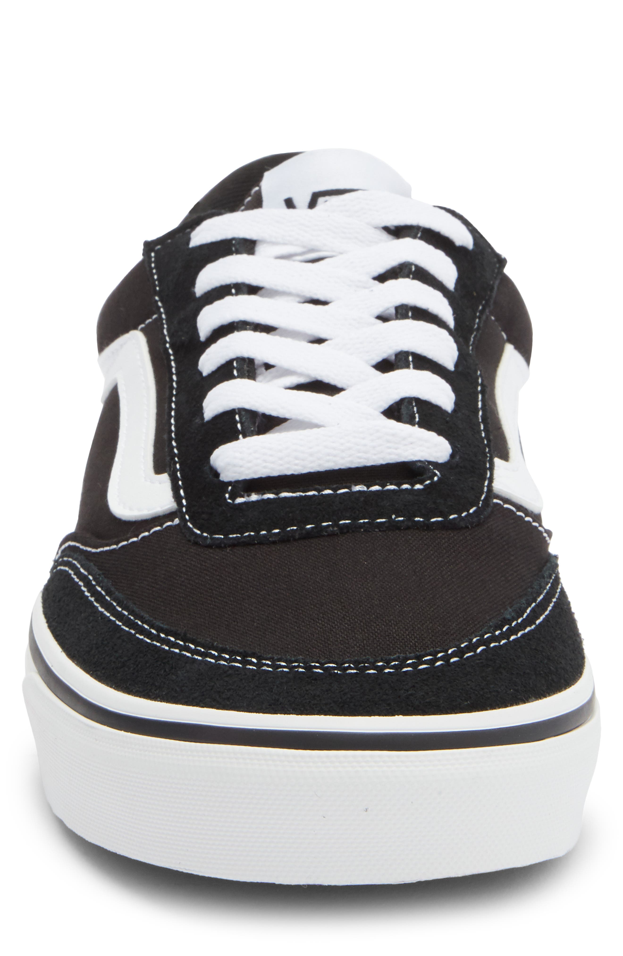 Brooklyn Sneaker, Alternate, color, BLACK WHITE