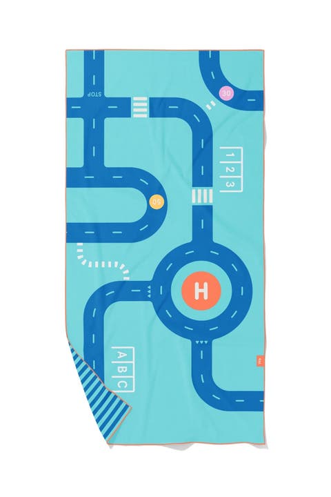Play Towel On the Road Double-Sided Kids Play Towel