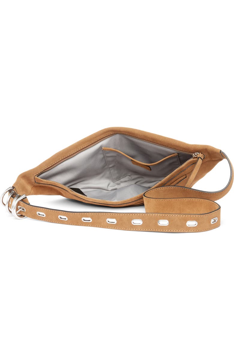 rag & bone Petra Suede Sling Bag, Alternate, color,