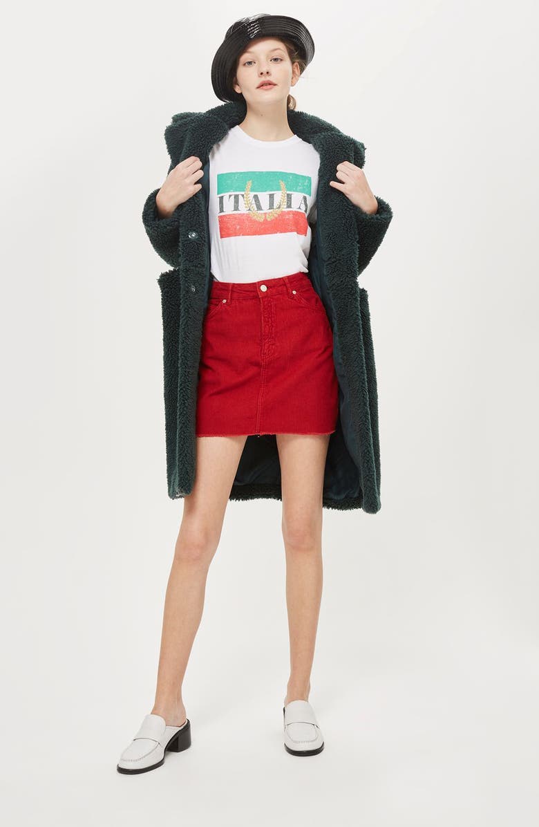 Topshop by Tee & Cake Italia Graphic Tee, Alternate, color,