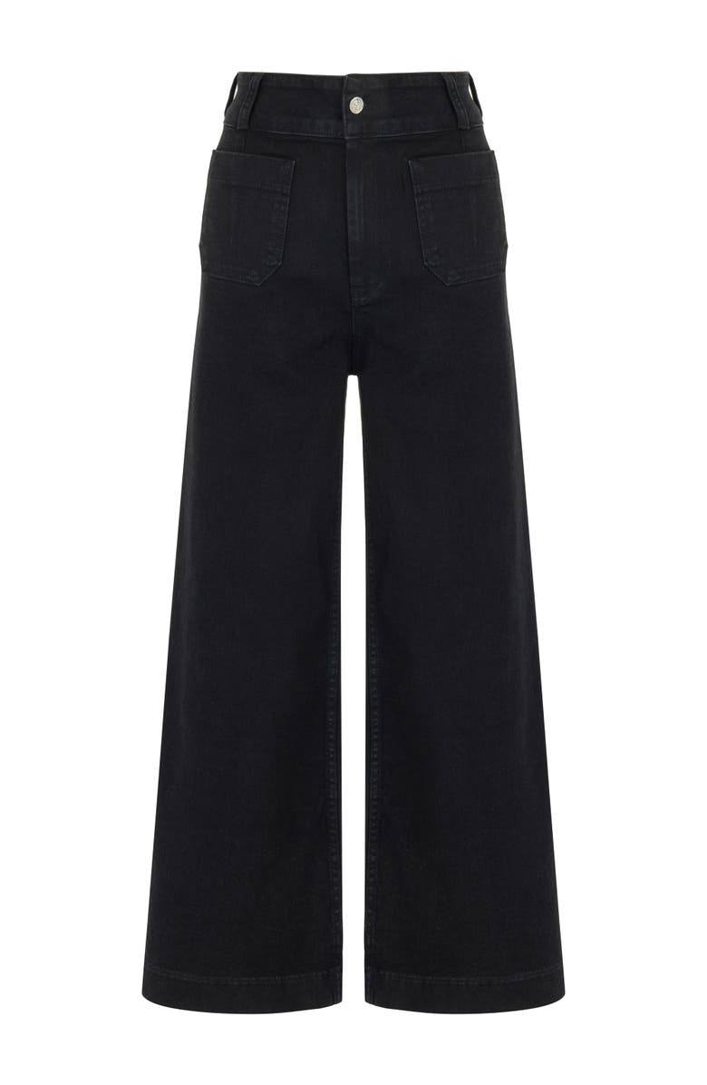 Nocturne High Waisted Wide Leg Jeans, Alternate, color,