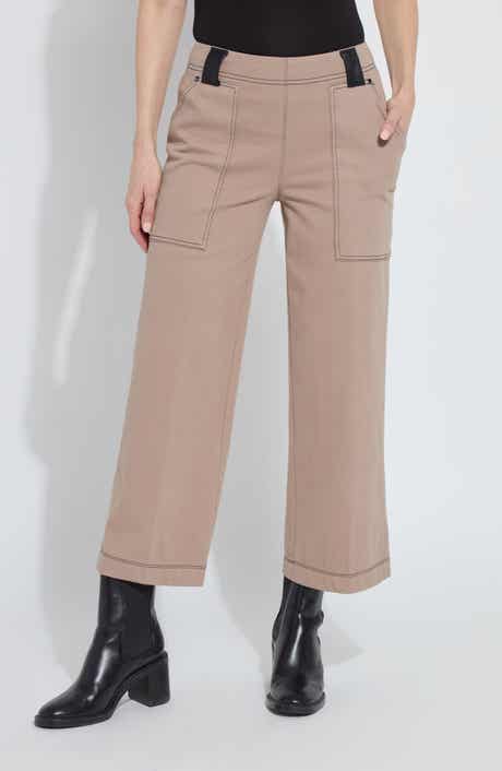 Valerie Crop Wide Leg Knit Jeans