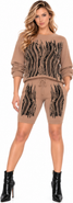 Dai Moda Cavvy Long Sleeve Sweater