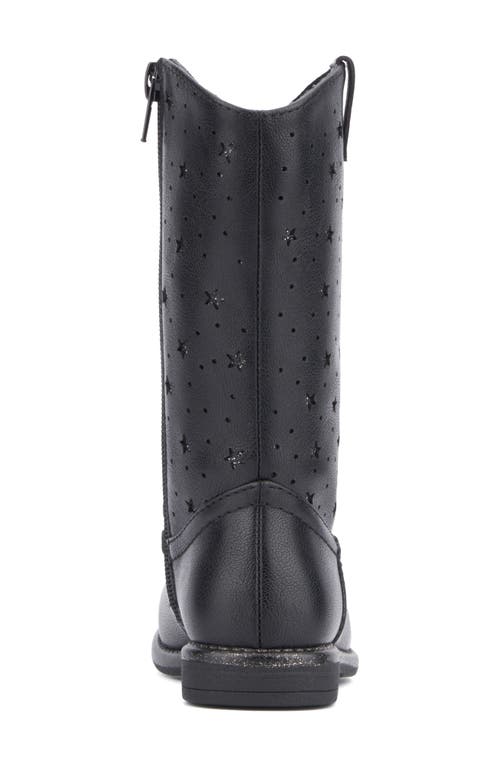 Olivia Miller Kids' Chasing Starz Mid Calf Boot In Black