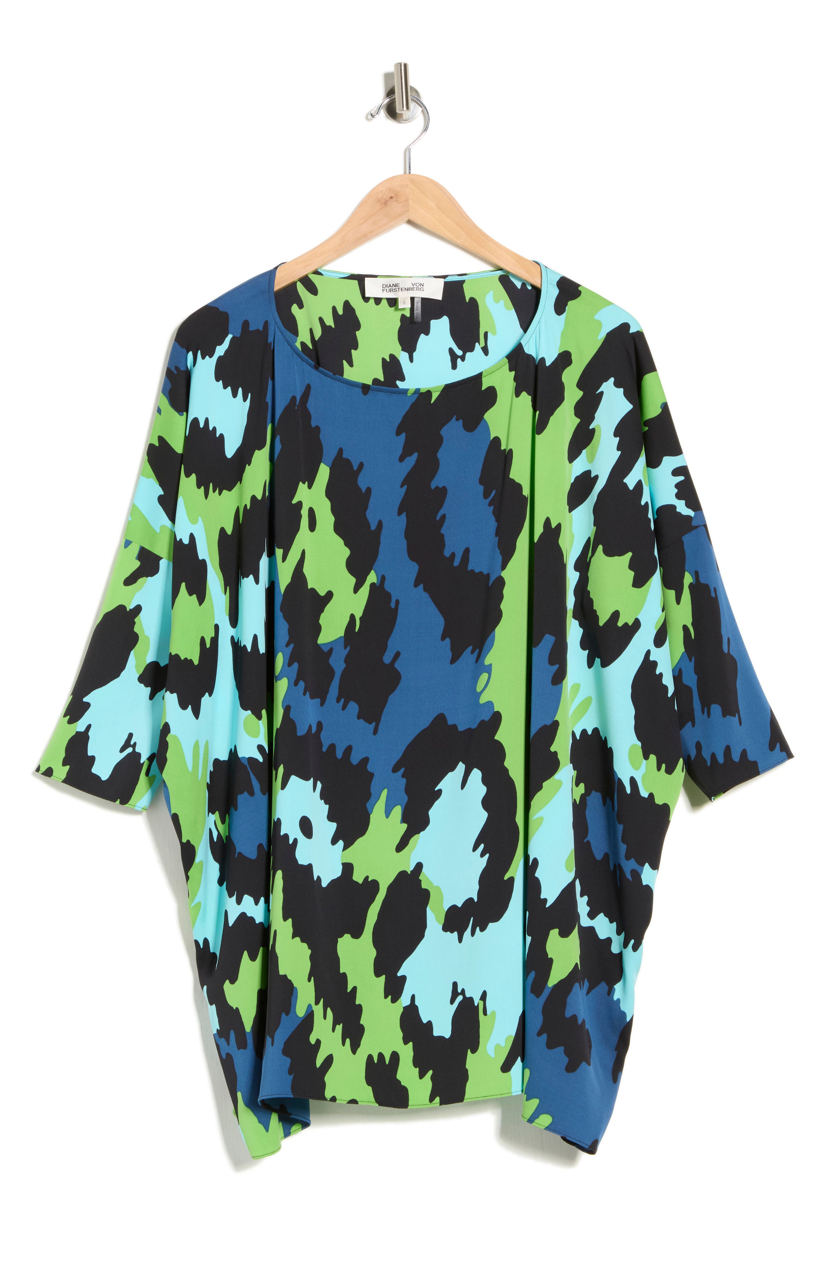 Diane von Furstenberg Diane Silk Blend Tunic Top