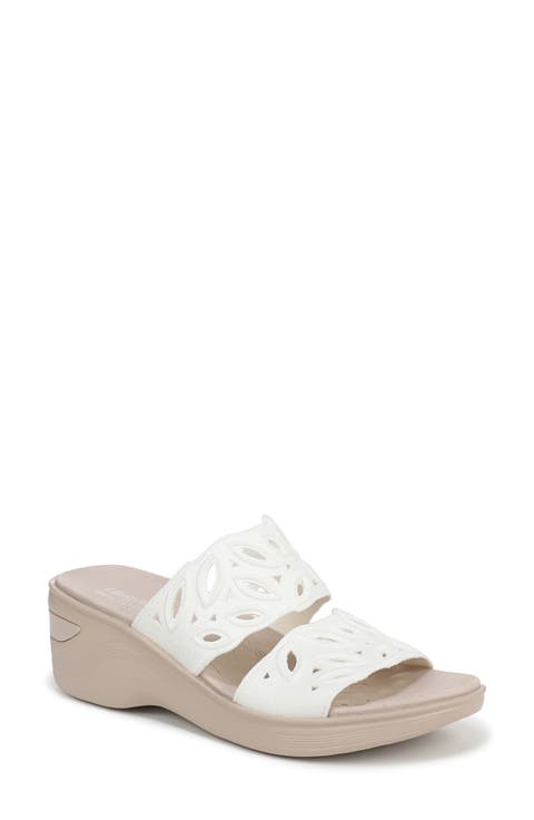 Delight Platform Wedge Slide Sandal (Women)