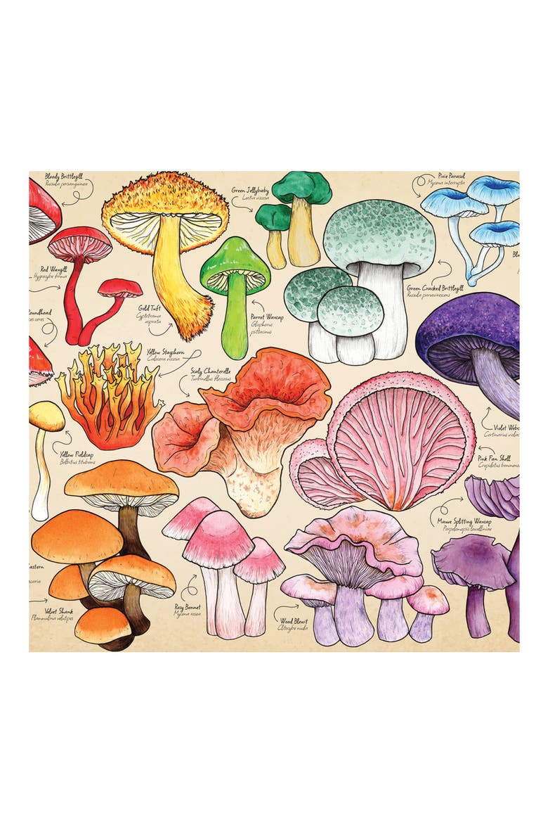 Mushroom Mania 1,000-Piece Jigsaw Puzzle, Alternate, color, NONE
