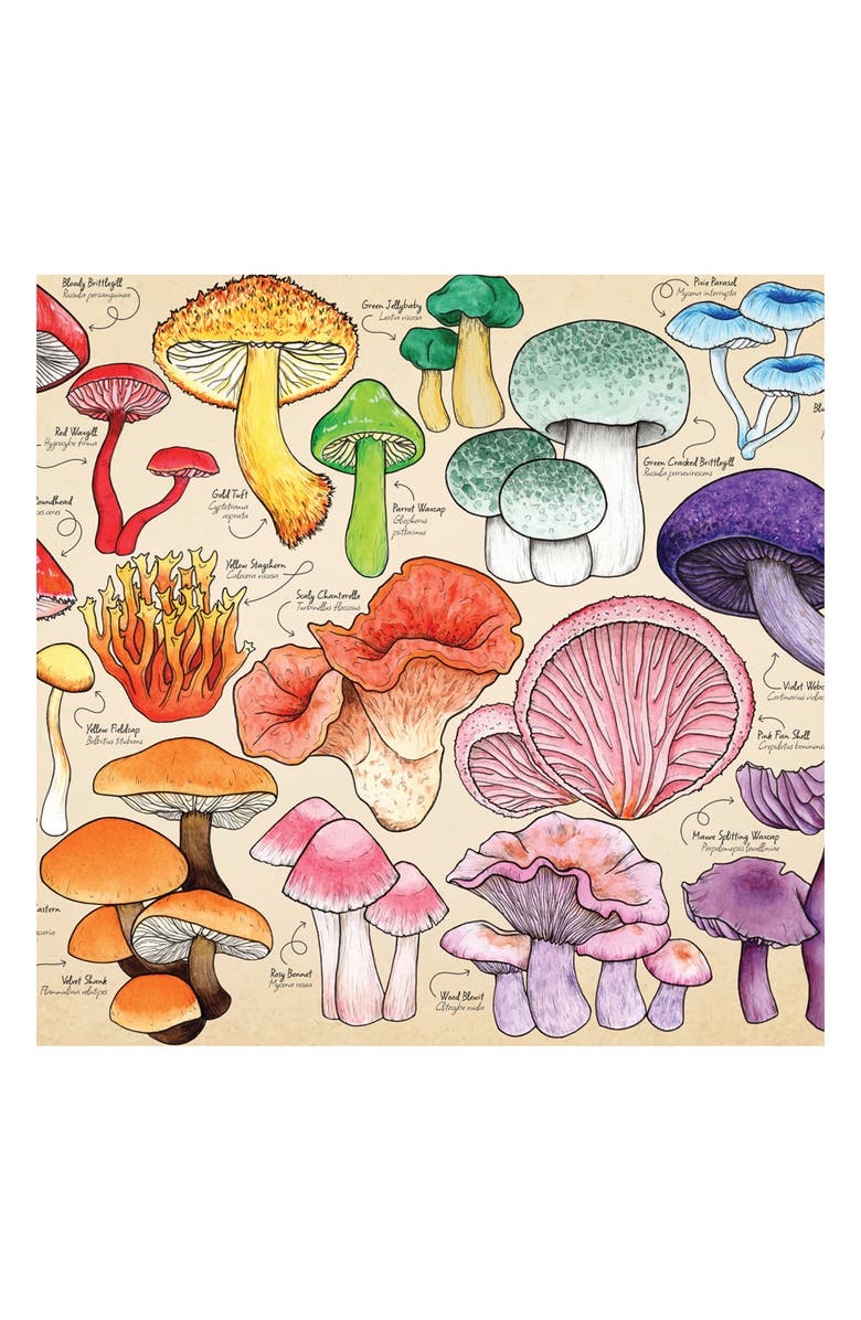 The House of Puzzles Mushroom Mania 1,000-Piece Jigsaw Puzzle, Alternate, color, 