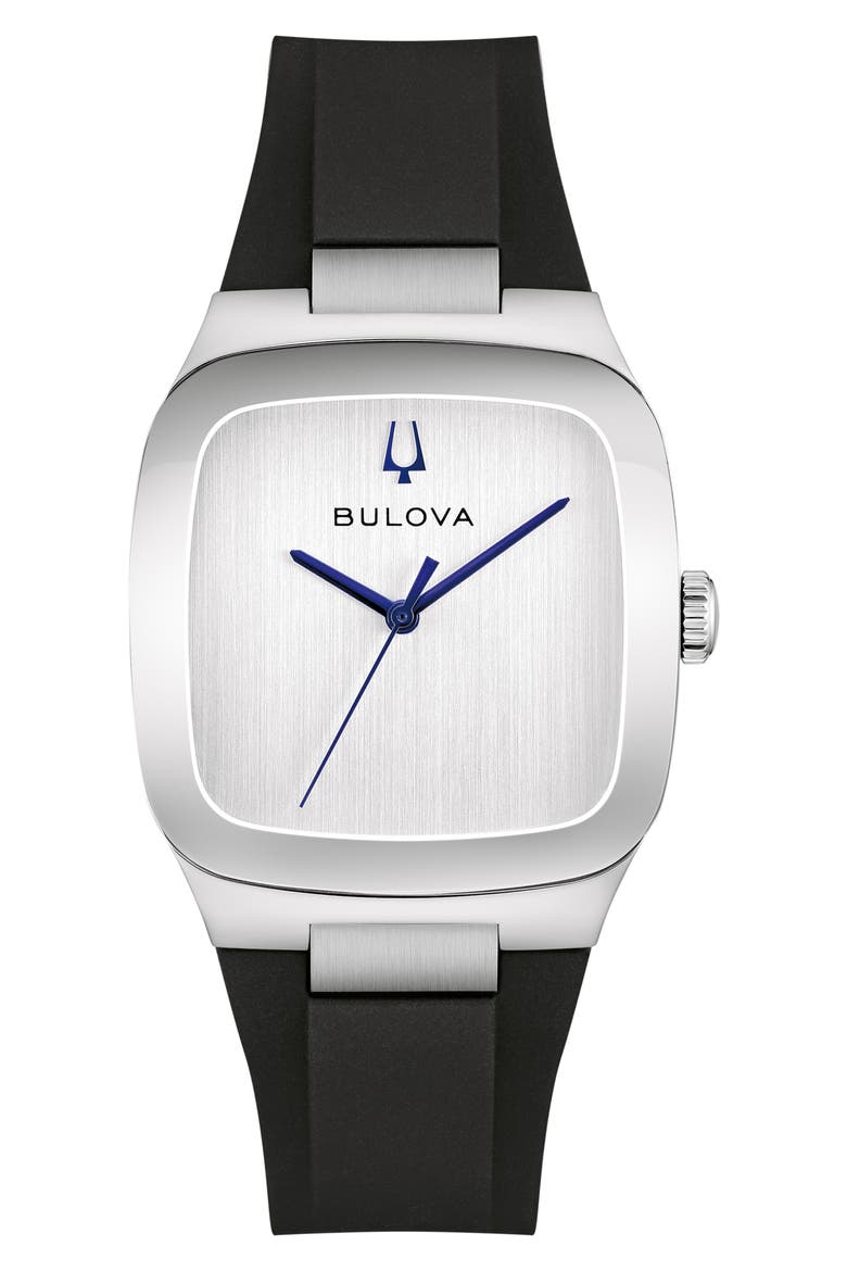 Latin Grammy Awards Edition Millennia Silicone Strap Watch, 35mm, Main, color, BLACK