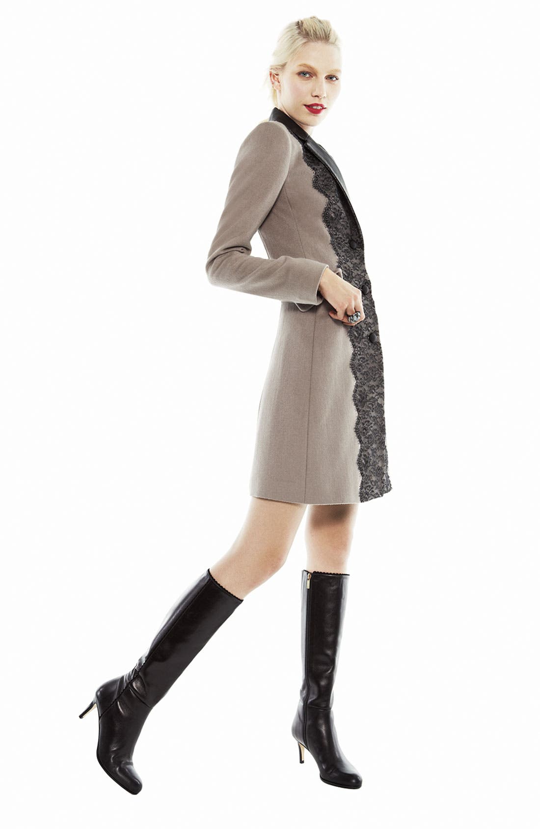 L.K. Bennett 'Sol' Boot, Alternate, color, BLACK