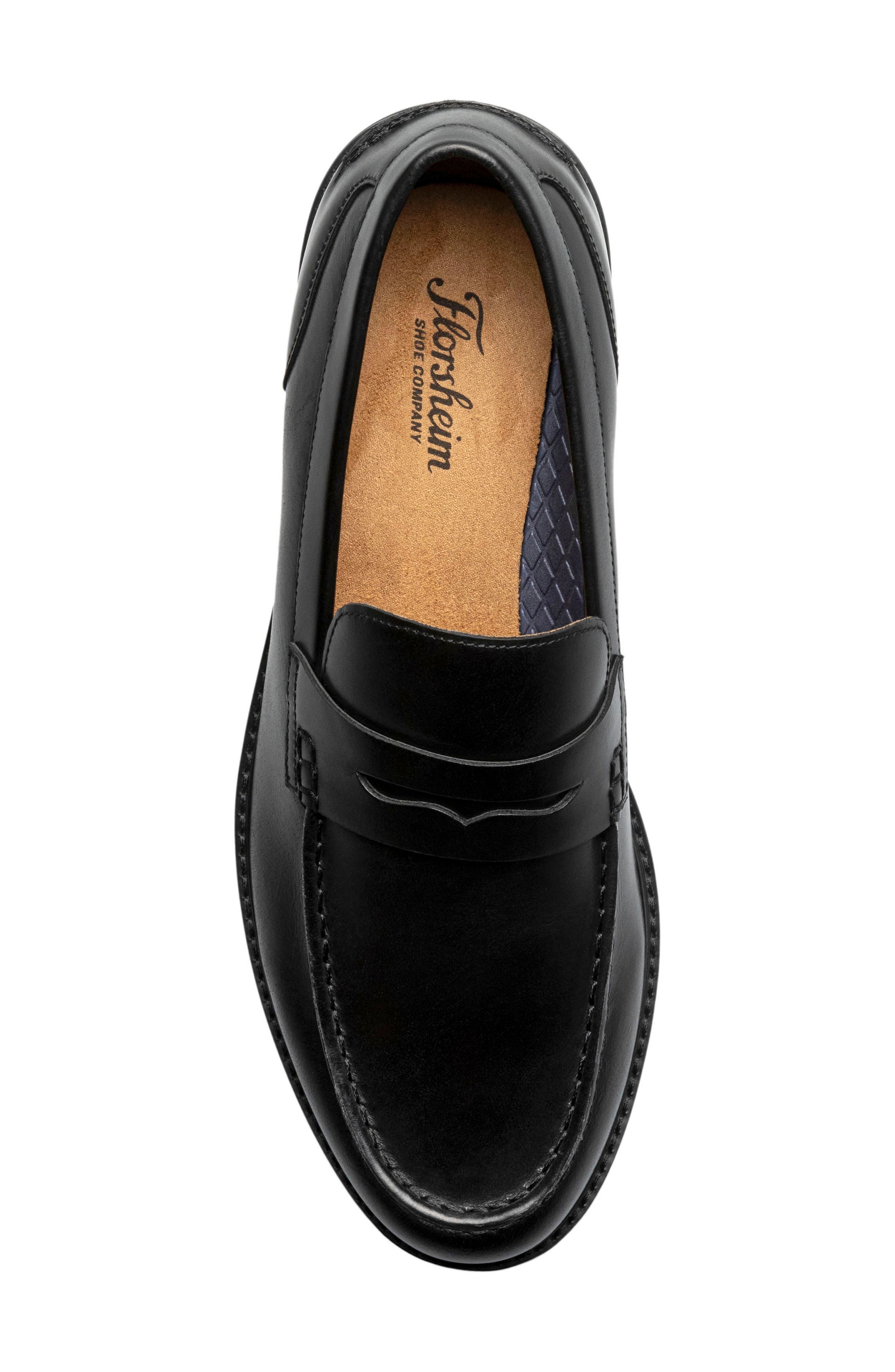Florsheim Renegade Penny Loafer, Alternate, color, Black