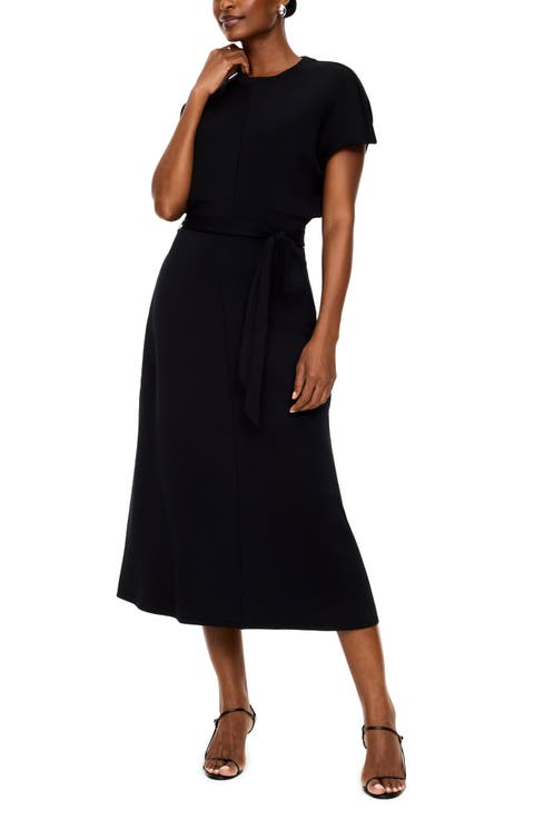 AirEssentials Draped Midi Dress